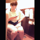 A hidden camera captures an unsuspecting Asian woman taking a piss and a gassy, loose shit while sitting on a public restroom toilet. She courtesy flushes and wipes. Clear pooping sounds. Presented in 720P HD vertical HD format. About 3.5 minutes.